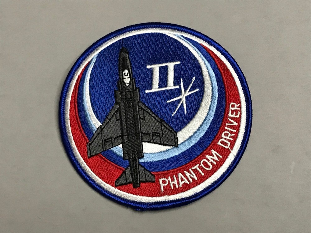 Phantom Driver patch, military patch, patch with plane, gift for him, NEW patch