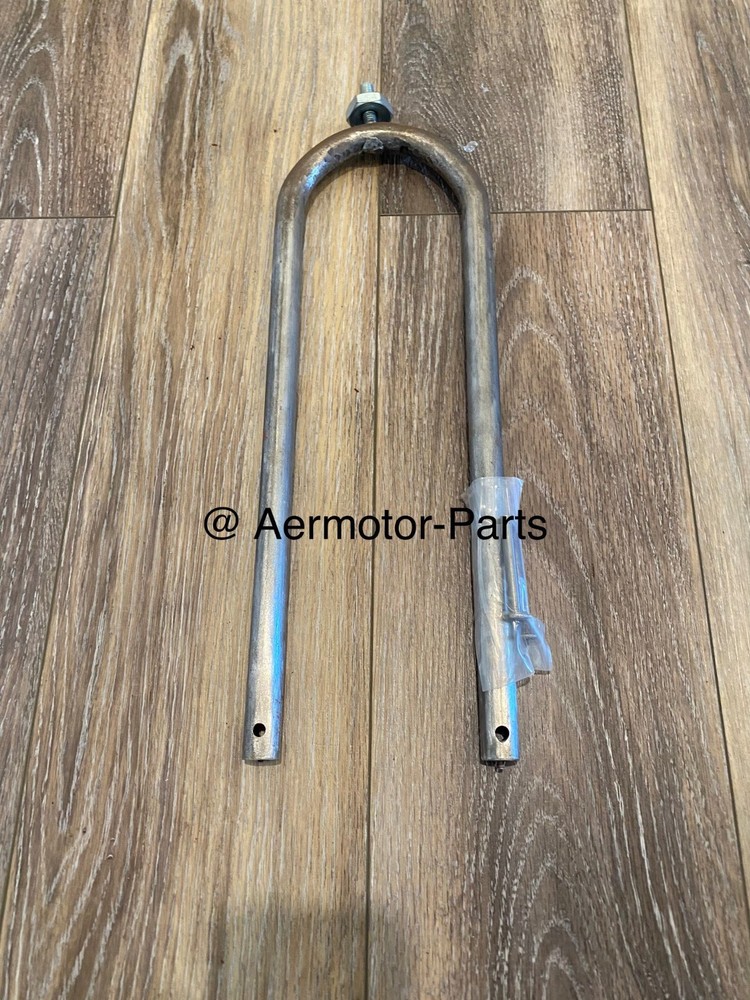 8ft Aermotor A702 Windmill Guide Wheel Loop w/ rivets, stud & nut, A508, A565