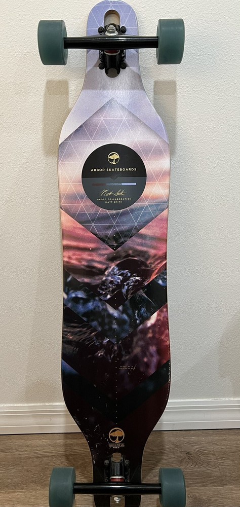 Arbor Axis Walnut Matt Smith Photo Series Longboard Complete