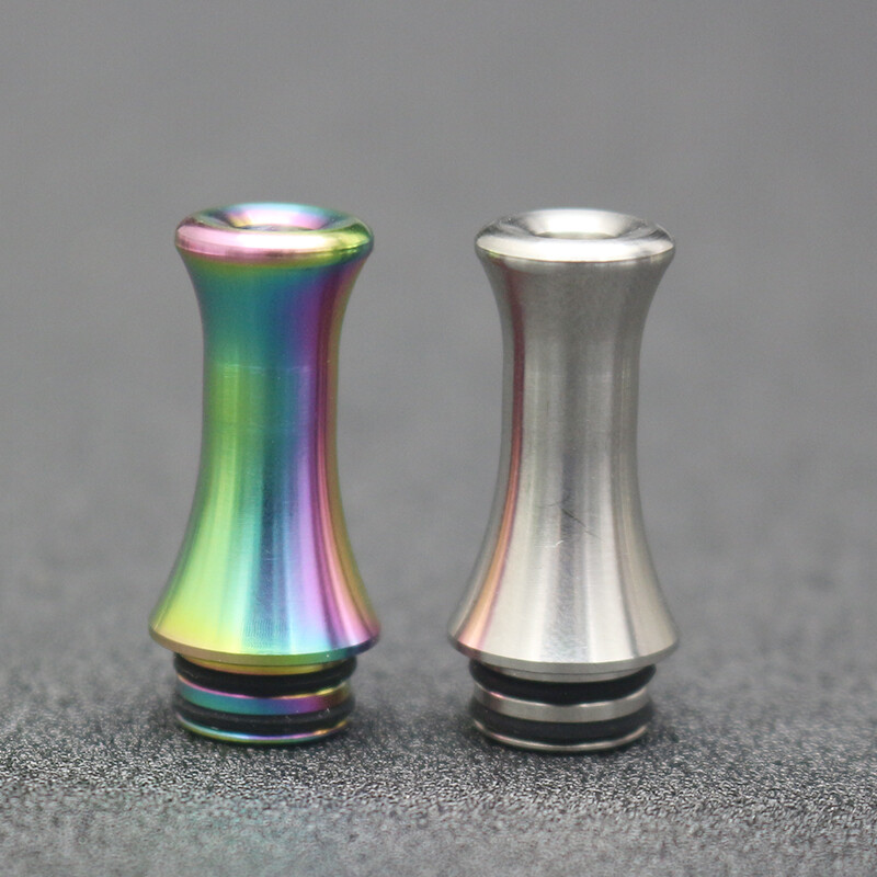 Drip Rip Stainless Steel Rainbow Nozzle Accessories 510 Universal Interface 2PCS