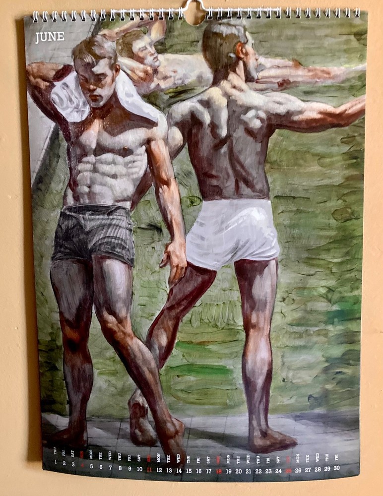 Bruce Sargeant Paintings 2023 Calendar