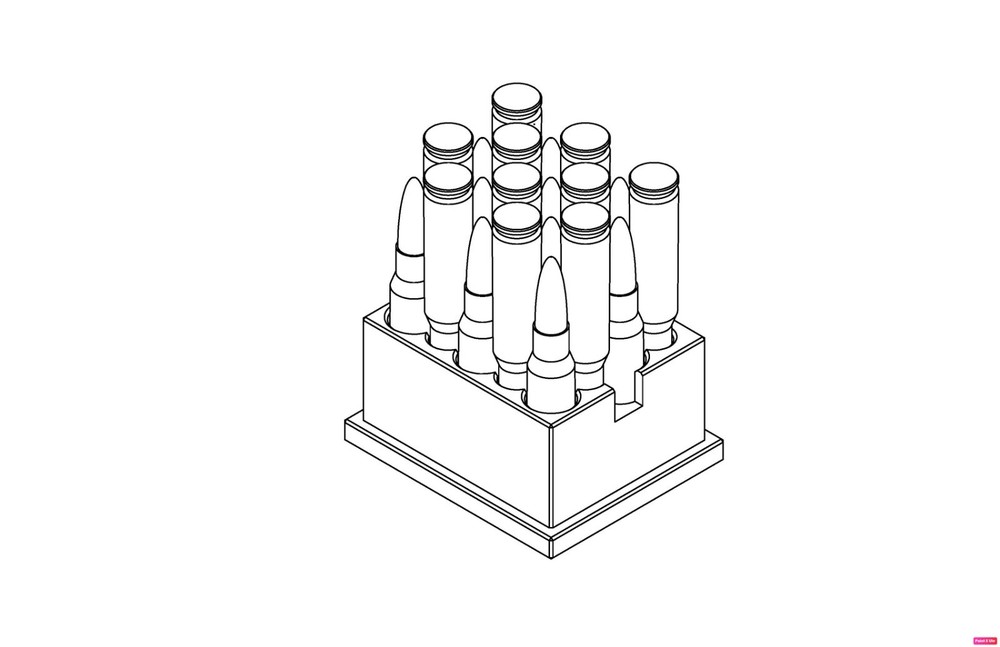 REPACKBOX Fast Loading Tray: 7.62 X 51 for FILLING REPACKBOX Ammo Boxes