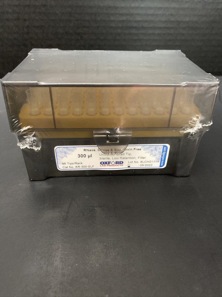 Oxford Pipette Tips 300 ul Universal 4 Racks