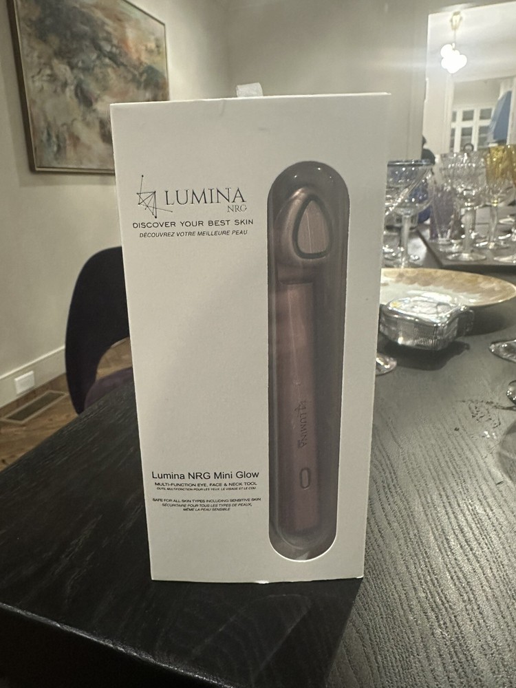 Lumina NRG Mini Glow 6572  Multi-Function Eye, Face & Neck Tool **Used 1 Time**