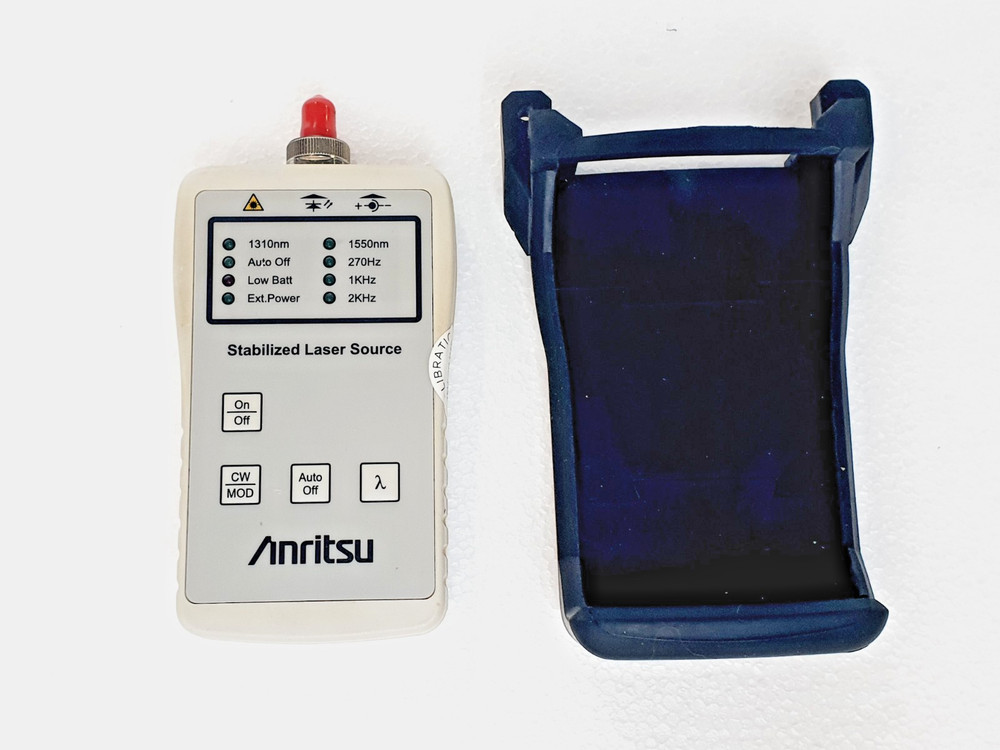 ANRITSU CMA5 Optical Light Source 5L35 + Optical Power Meter 5P100