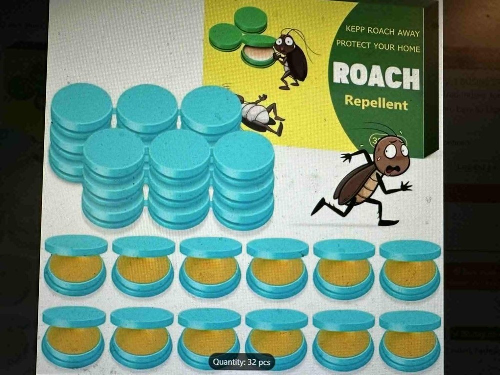 RETIDE COCKROACH BAIT STATIONS - 32 COUNT - NEW