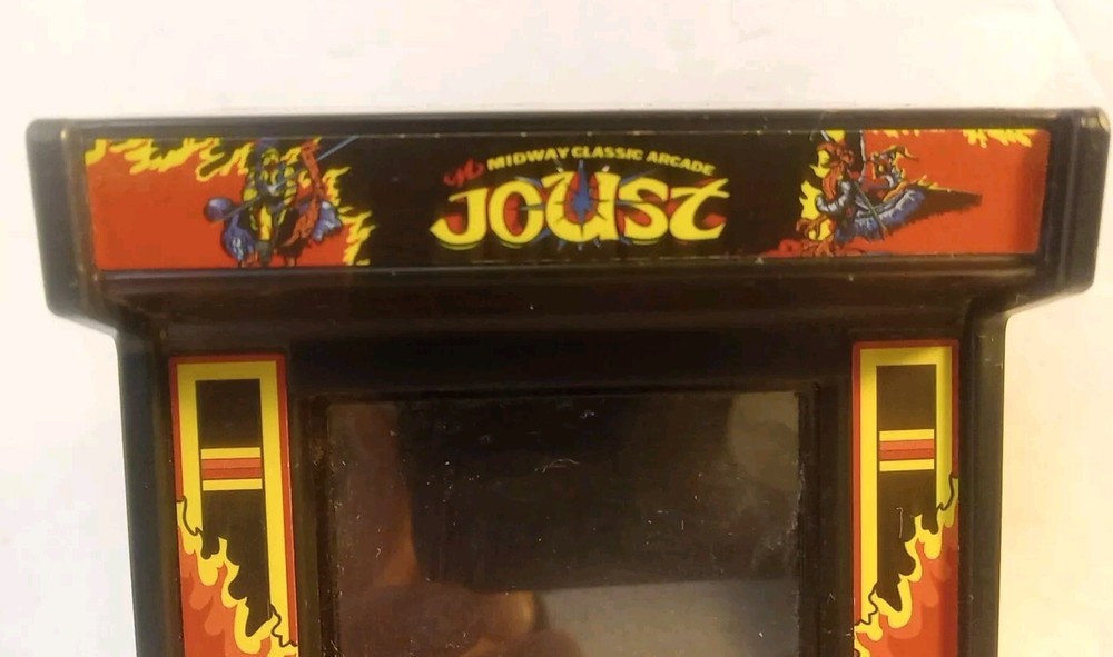 Joust Mini Arcade by Midway Classic Arcade Handheld Electronic Game WORKING!