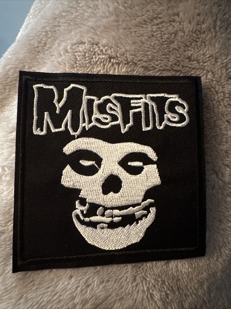 Misfits Iron-on patch.