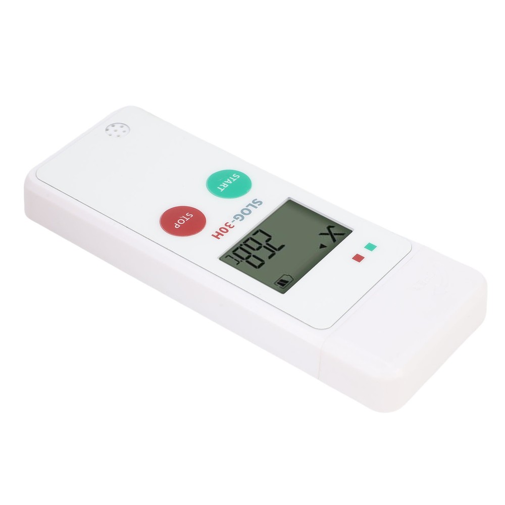 LCD Display Digital Temperature Recorder USB Temperature Humidity Data Logger