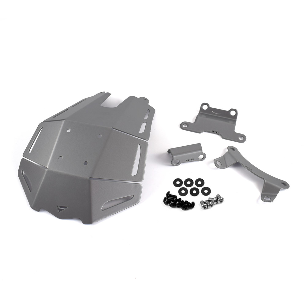 Moto Guzzi V100 Mandello 2022-2025 Silver Engine Mudguards