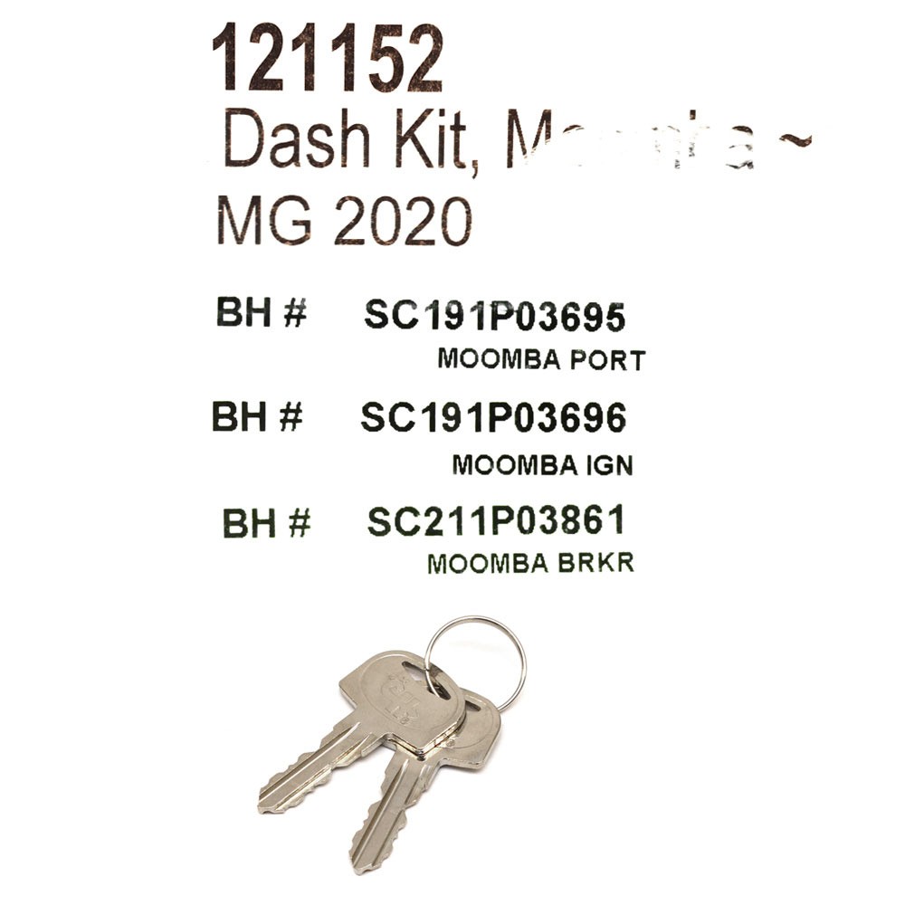 Moomba Boat Dash Switch Panel Set 121152 | Toggles Ignition (Kit)