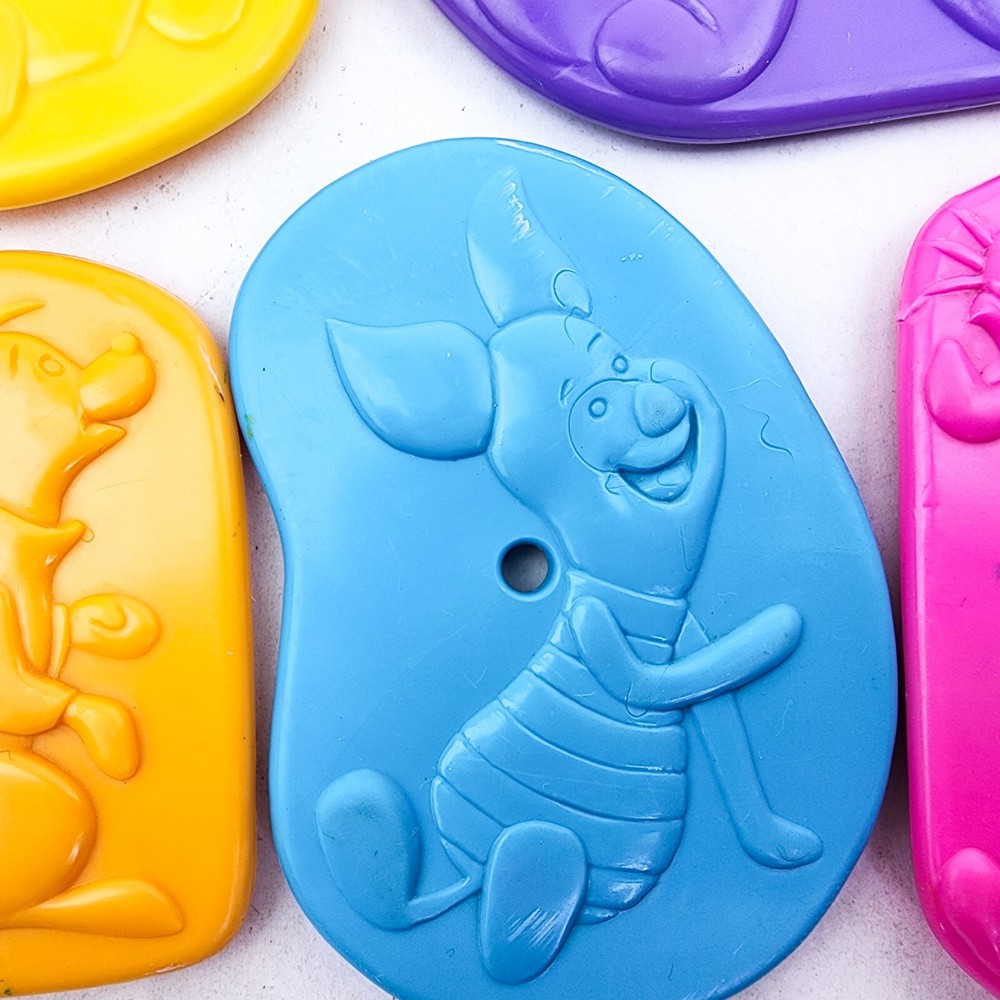Vintage Winnie The Pooh Teethers Rubber Tigger Eeyore NO STRING Replacement