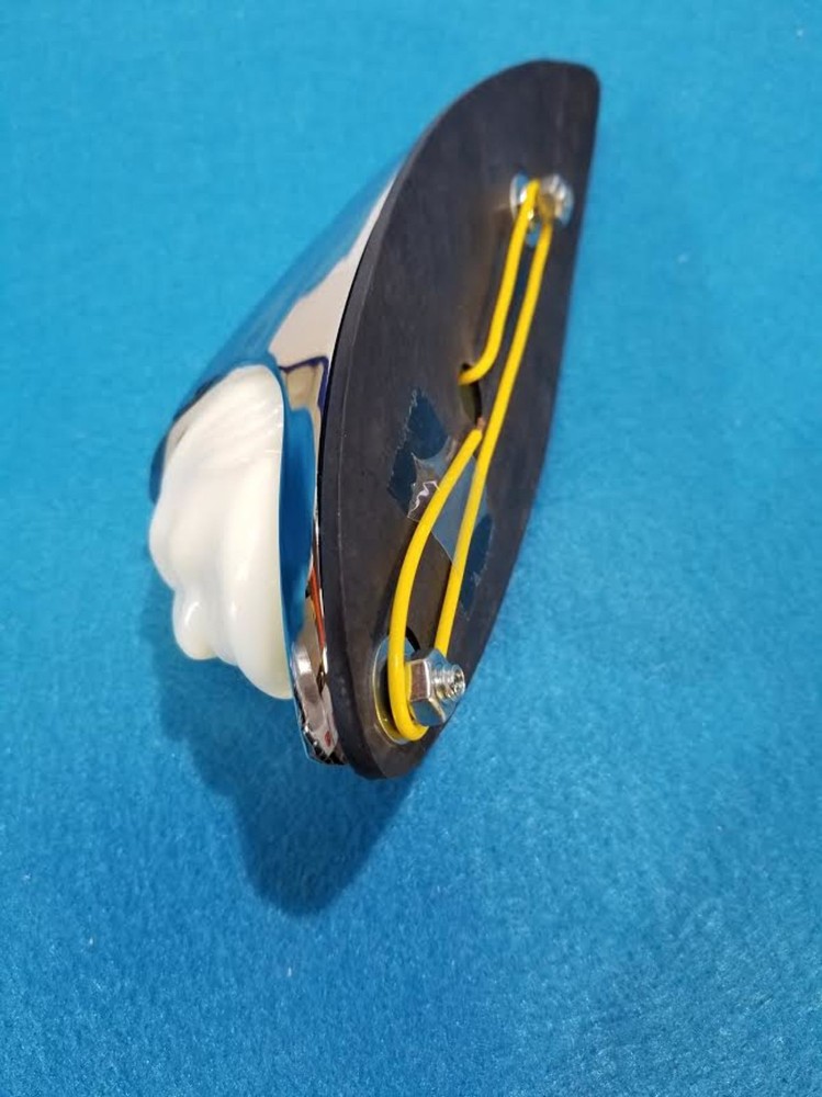 Indian Head Motorcycle Fender Light Face Illumination
