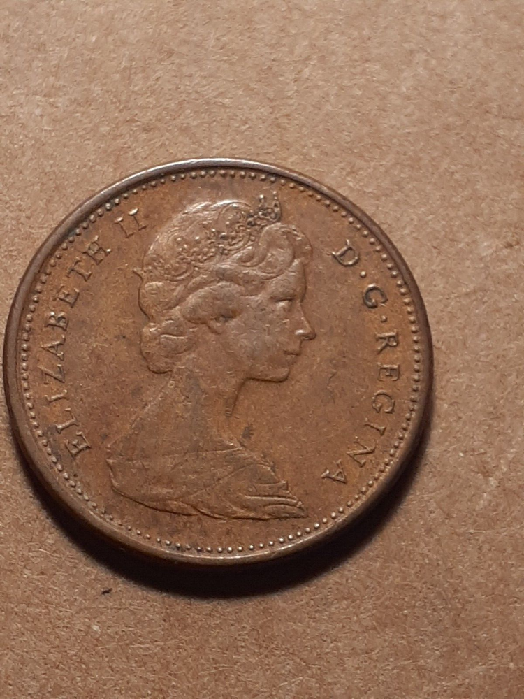 1965 ONE CENT CANADA