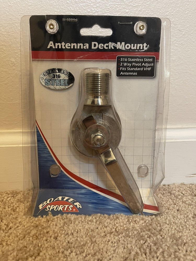 Antenna Deck Mount Stainless Steel 52256