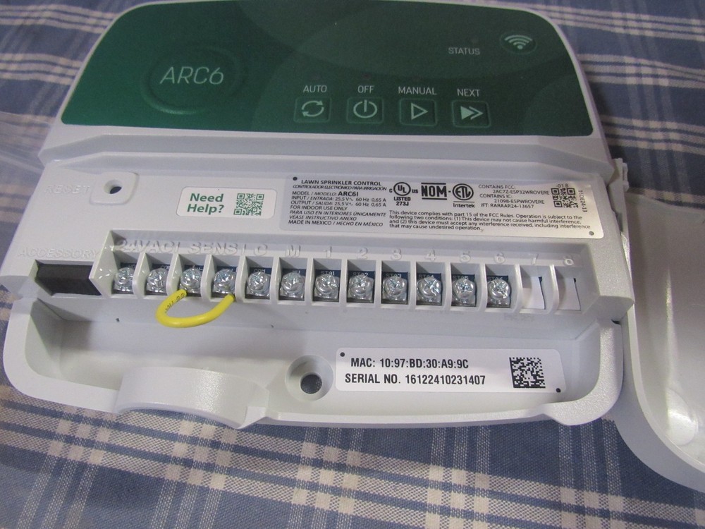 Rain Bird ARC6 (6) Zone App Based Irrigation Controller (Open Box) FREE SHIPPING
