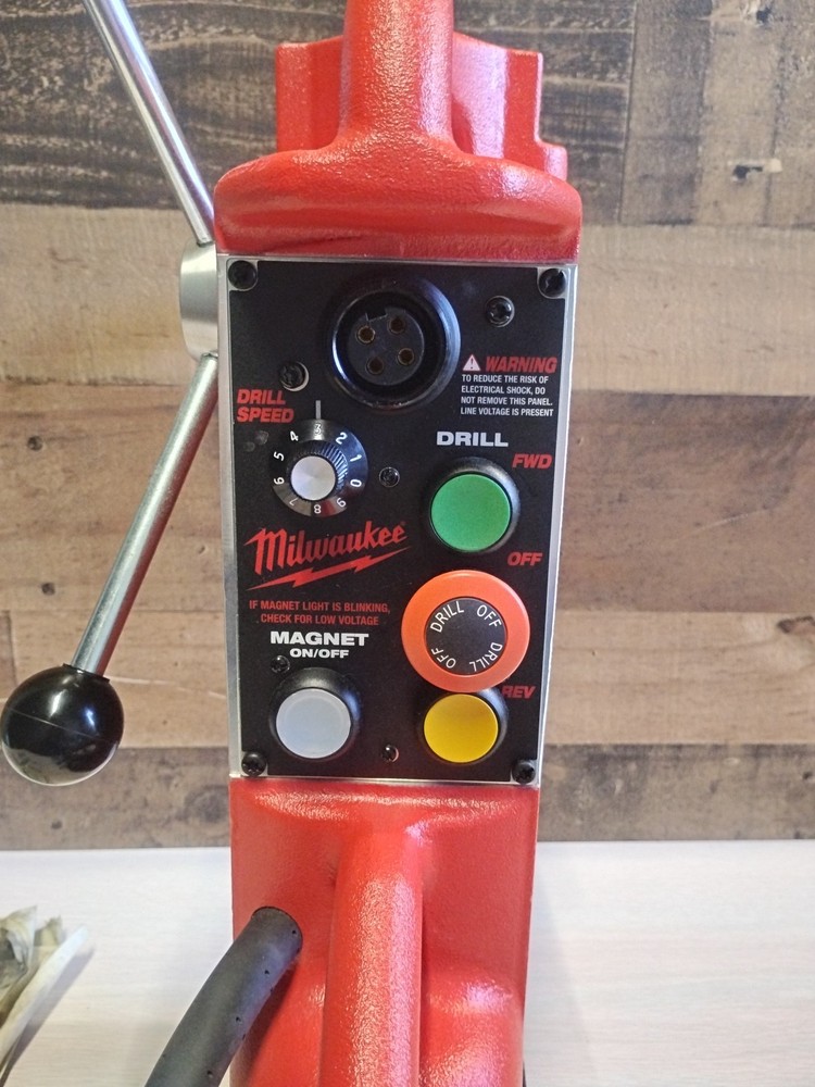 NEW!! Milwaukee 4203 Electromagnetic Drill Press Base OPEN BOX!!