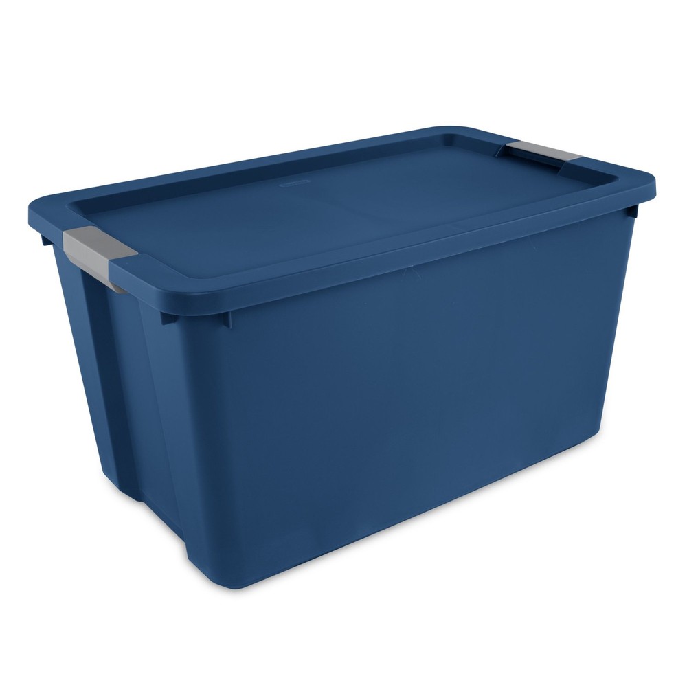 Sterilite 34 Gallon Extra-Large Storage Bin, Plastic Storage Container 2 pack