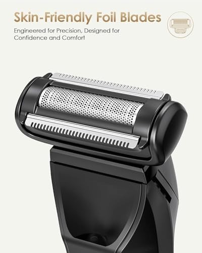 2 Pack Trimmer Replacement Blade Head for Manscaped, Replacement Foil Blade & V-