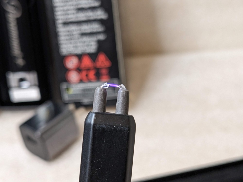 🔥New🔥 2 x Windproof Rechargable USB Lighter 9" Long (O2)