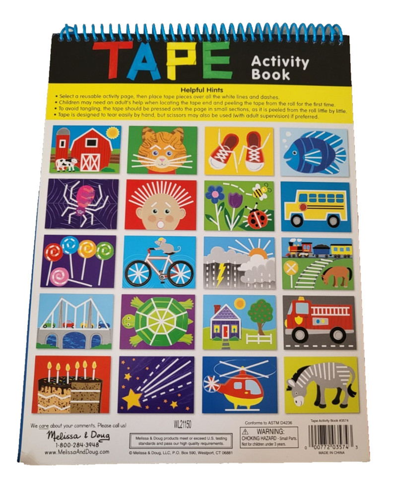 Melissa and Doug Tape Activity Book