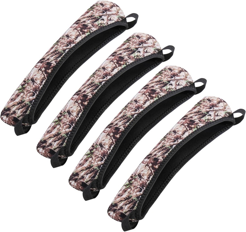 4-Pack Scope Cover Waterproof Neoprene Covers Optics Lens 12" Leaf
