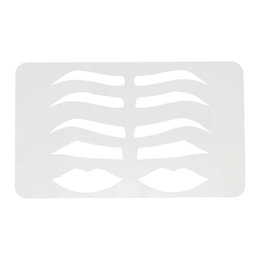 Eyebrow Lip Stencil Beginner Reusable Makeup Eyebrow Lip Template Microblading