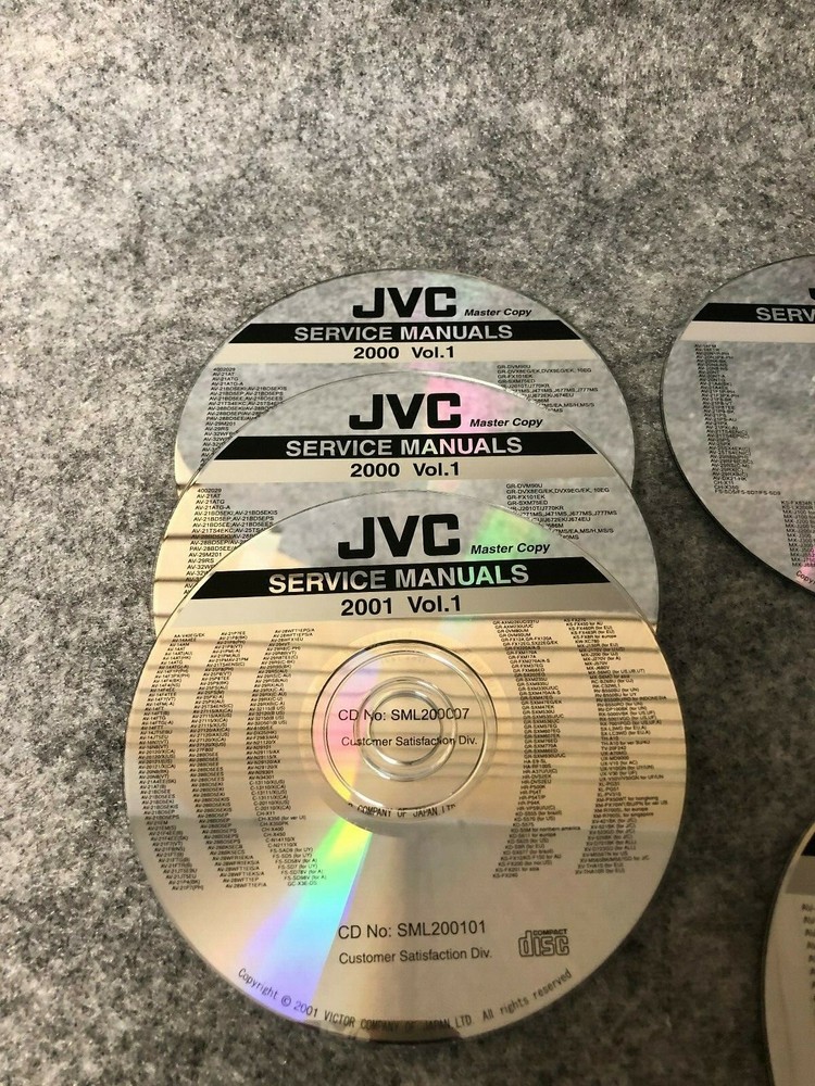 JVC CD Service Manuals
