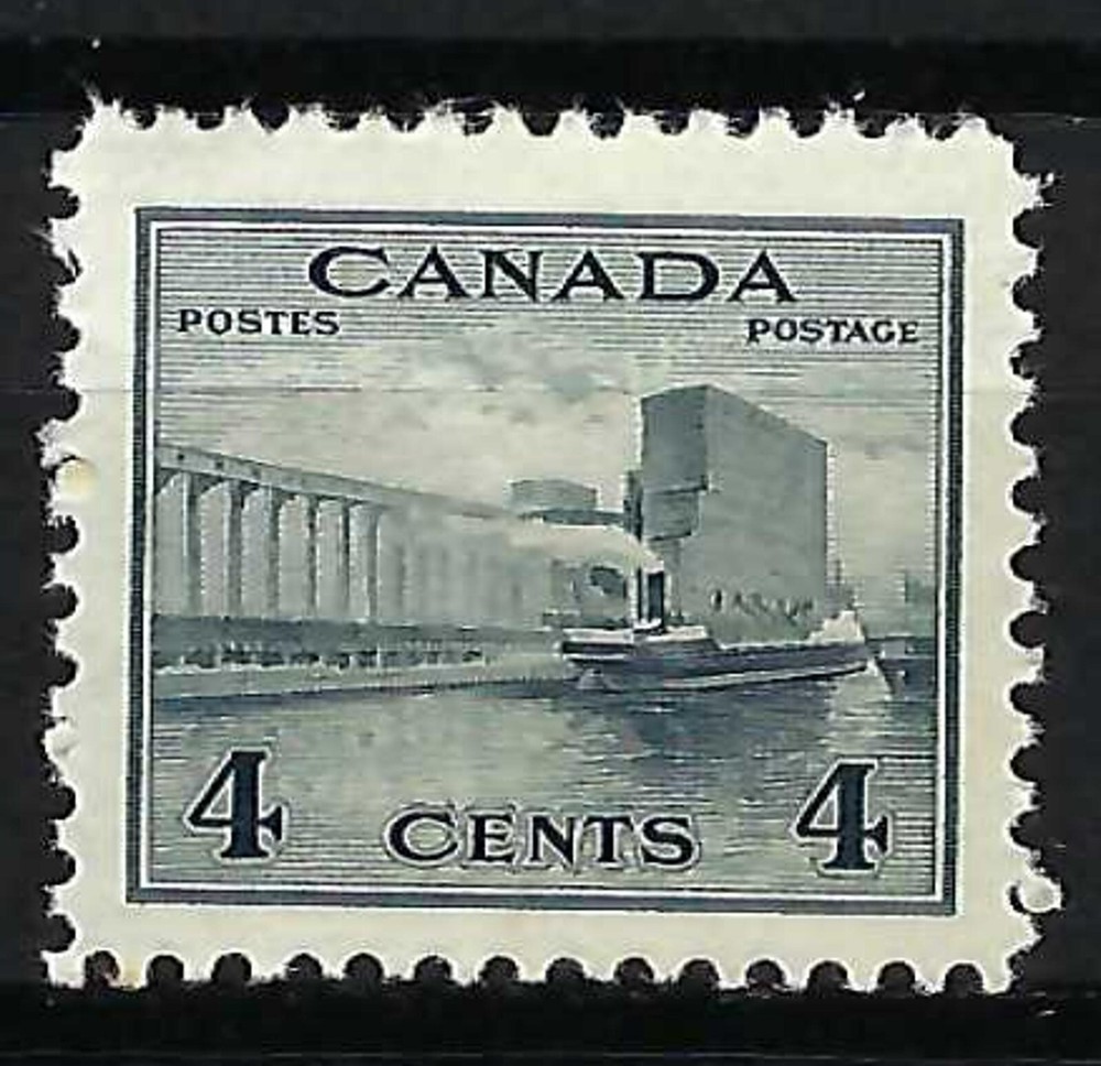 CANADA - SCOTT 253 - VFNH - GRAIN ELEVATORS - WAR ISSUE - 1942