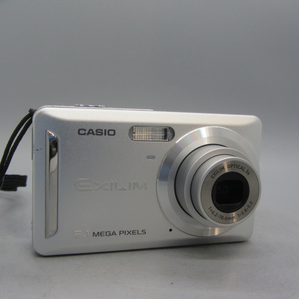 Casio Digital Camera Exilim EX-Z19 9.1MP Silver Tested