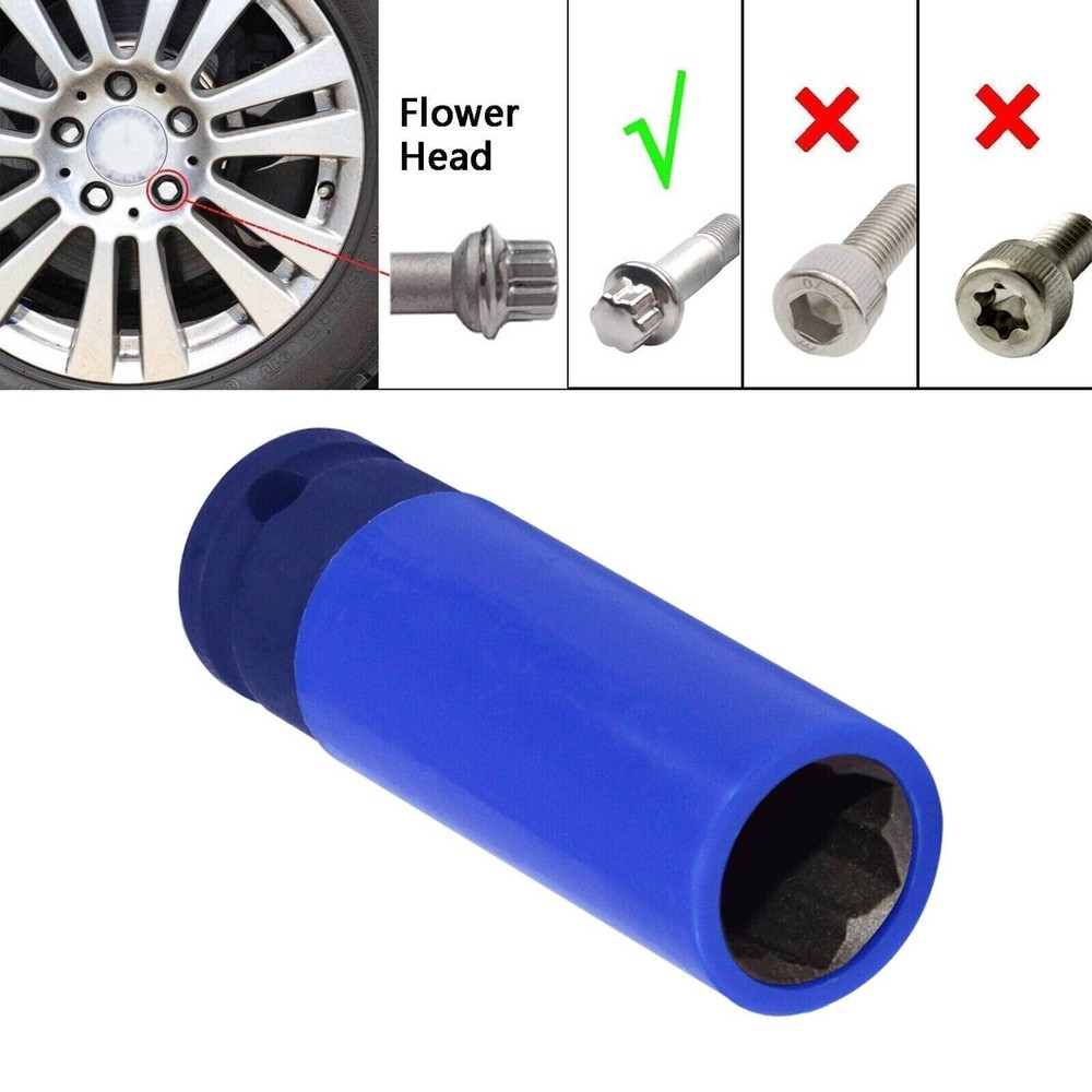 1/2" Drive WAF Design 17mm Mercedes Benz C E Class Wheel Nut Socket