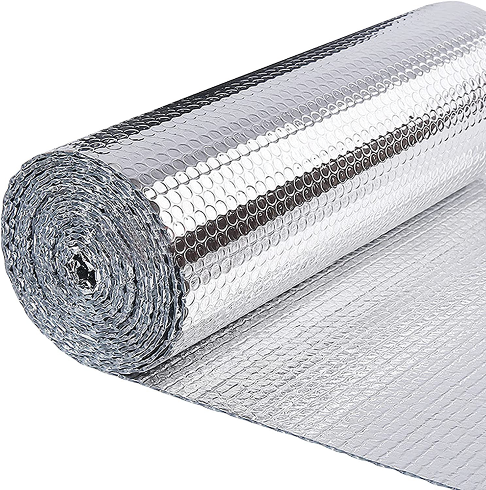 Reflective Foil Insulation Bubble Roll Reflectix Heavy Duty Double Sided 4x25