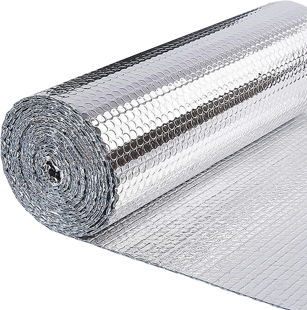 Reflective Foil Insulation Bubble Roll Reflectix Heavy Duty Double Sided 4x5 S