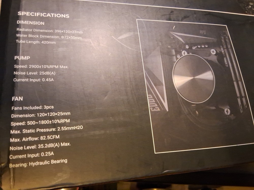 ID-COOLING PRO FX360 Water Cooler