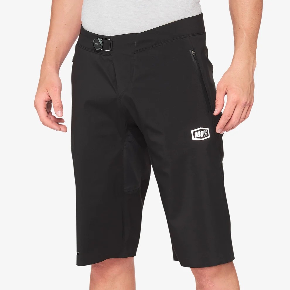 100% Hydromatic Waterproof Shorts 38 Black