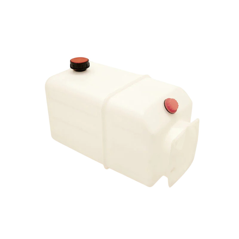6 Quart Plastic Hydraulic Fluid Reservoir Kit for Dump Trailer