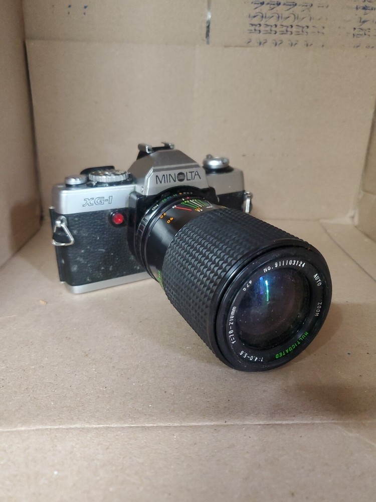 minolta xg-1 35mm camera