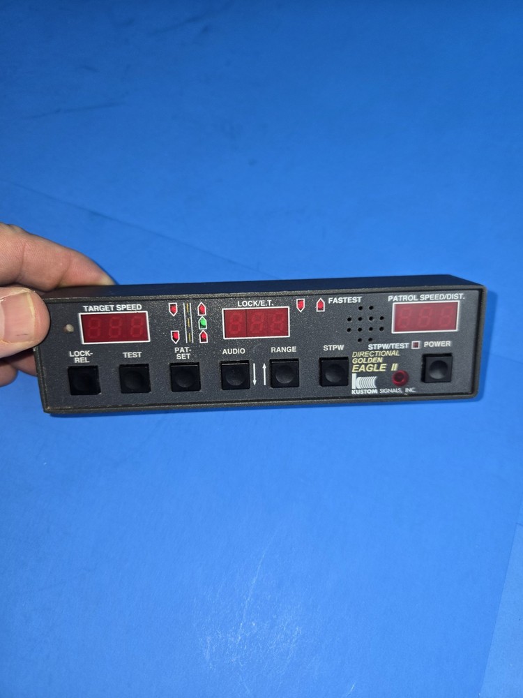 Kustom Signals Golden Eagle II  Radar System Display / Control Head