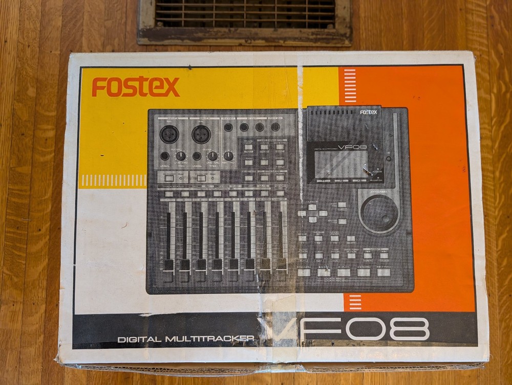 FOSTEX VF08 Digital Multi-Tracker Recorder MTR Black