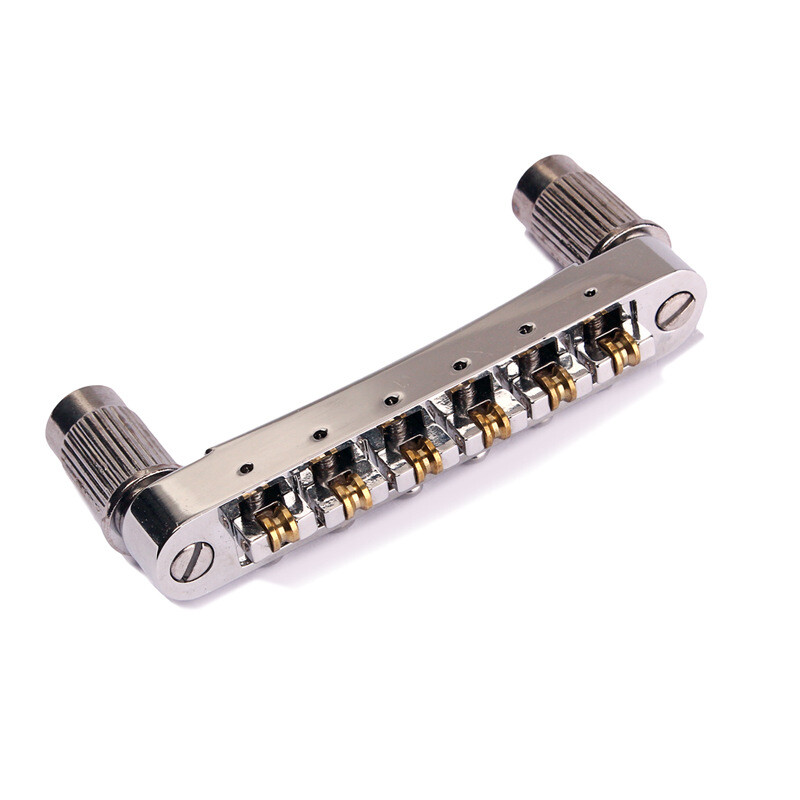Roller Saddle Tune-O-Matic Bridge Tailpiece Studs Compatible for Les Paul LP SG