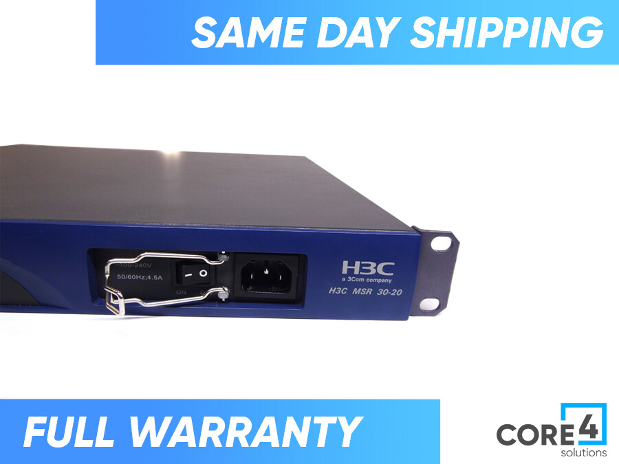 HP JF802A MR30-20 POE Multi Service Router