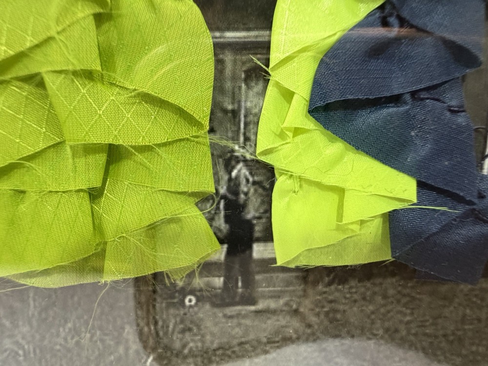 3 Textile Architecture Mixed Media Collage – Attributed to Danielle Hatch