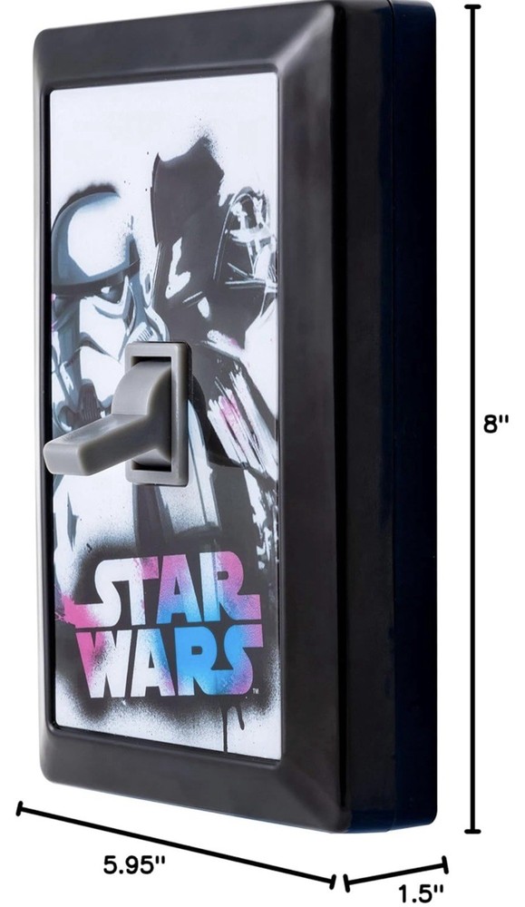 Star Wars Switch LED Night Light, Manual On/off Switch - A0052