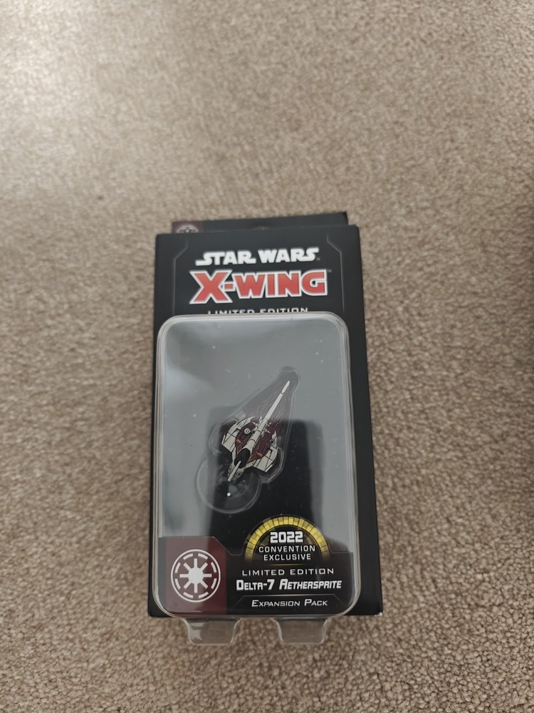 Star Wars X-Wing 2nd Ed Delta-7 Aethersprite Celebration Convention 2022