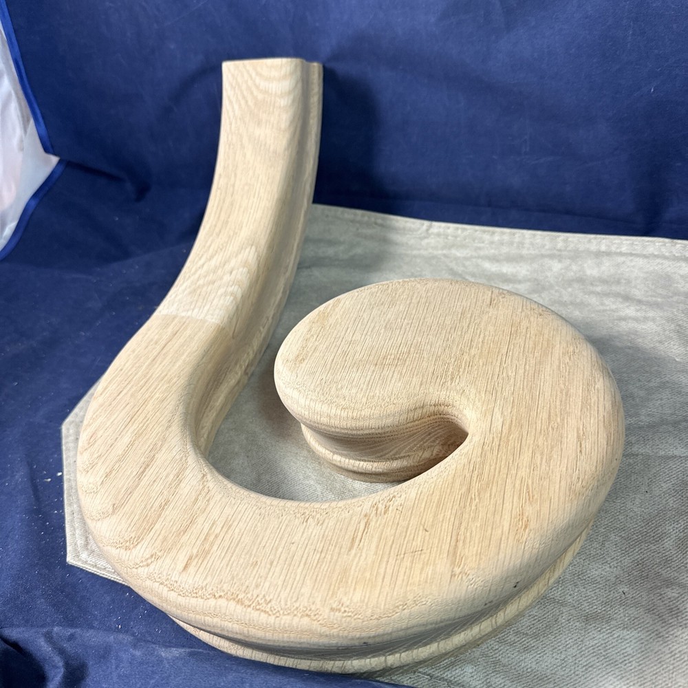 Oak - Right Hand Volute with Up Easing