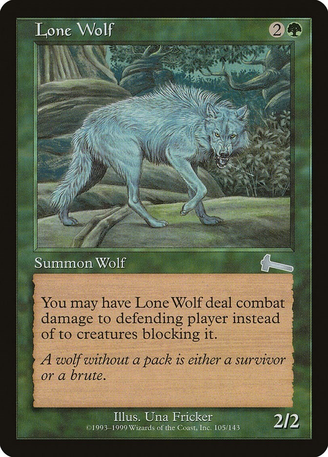 Lone Wolf Urza's Legacy 105 MTG MP