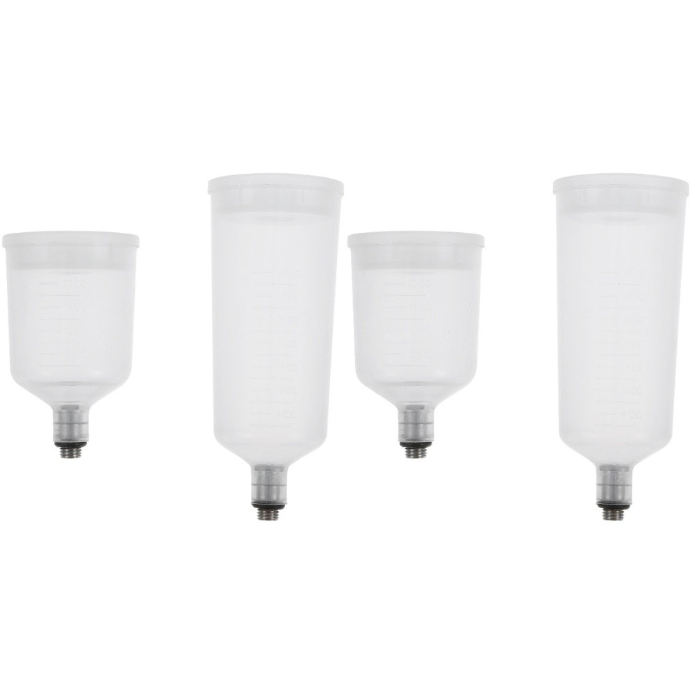 2 Pack Storage Bottle for Airbrush Replaceable Cup Refillable Paint Bottles Pot