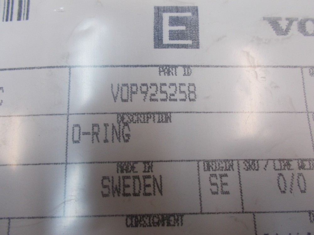 Volvo Penta O-Ring #925258