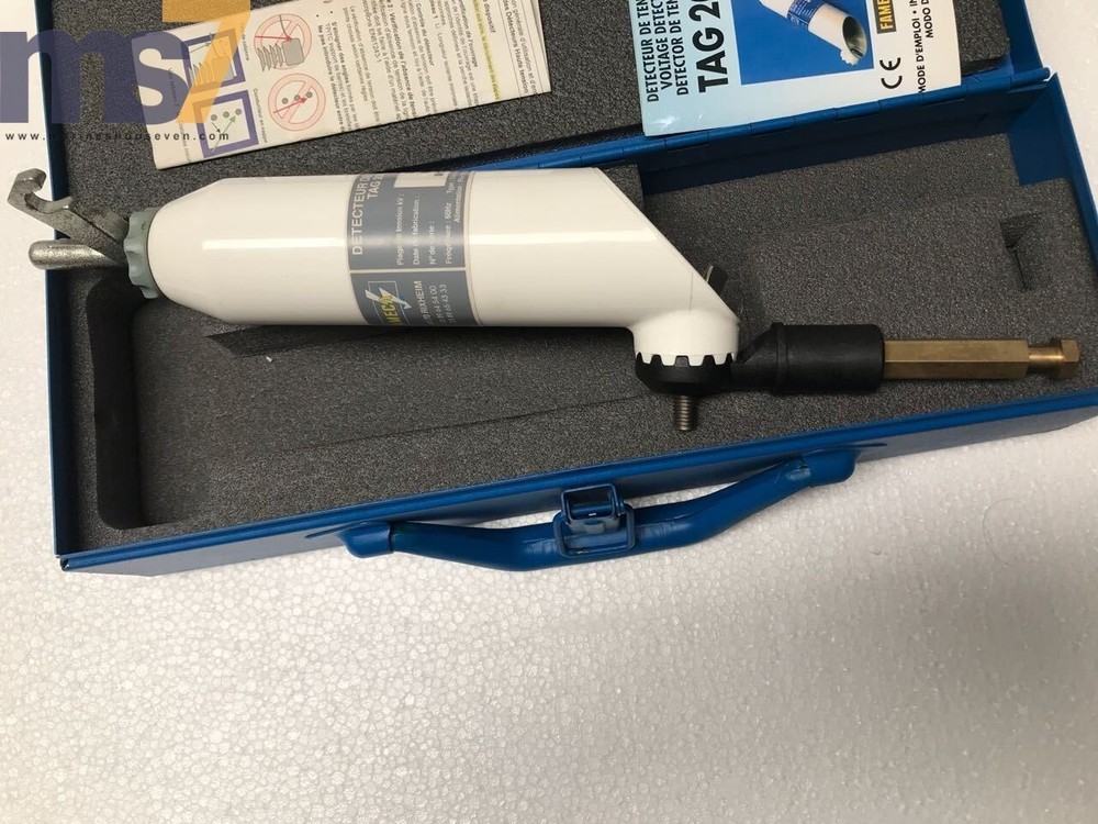 FAMECA TAG 200 ELECTRONIC ACOUSTIC VISUAL VOLTAGE DETECTOR