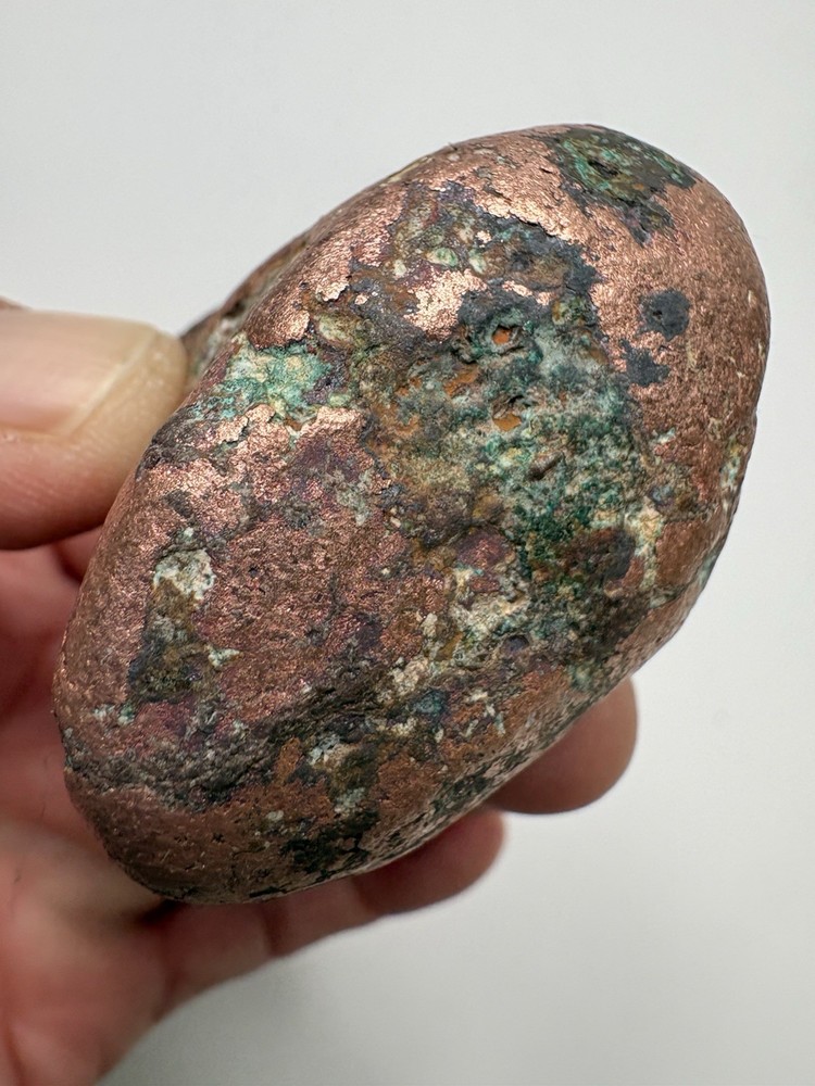 Pure Solid Native Michigan Float Copper Mineral Display Specimen Upper Peninsula